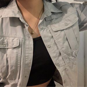 North Face Button Up LongSleeve